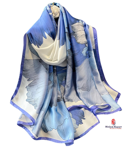 Custom Printed Long <b>Scarf</b> Soft Fabric Fashion Head <b>Scarf</b> Private Label Low MOQ OEM ODM Custom Textile Manufacturer - Product Image 6