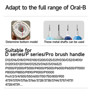 Bio-Compatibility Certified Replacement <b>Toothbrush</b> <b>Heads</b> for Oral-B Electric Refills Medium Bristle Household Use Wholesale OEM - Product Image 4