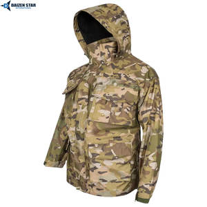 Chaqueta Soft Shell Transpirable OEM con Cuello Alto y Bolsillo Frontal para Hombre y Mujer, Ligera, para Senderismo al Aire Libre - Product Image 5