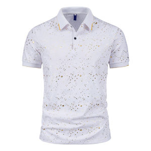 เสื้อโปโลคุณภาพสูงแบบซับลิเมชั่น ออกแบบลายกอล์ฟสำหรับแบรนด์ของคุณเอง เหมาะสำหรับชุดยูนิฟอร์มผู้ชาย - Product Image 6