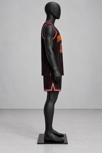 Basketball Jacket <b>Top</b> <b>Vest</b> Quick Dry Breathable Jersey Polyester Sportswear Custom Logo Unisex Sleeveless OEM Service Training - Product Image 4