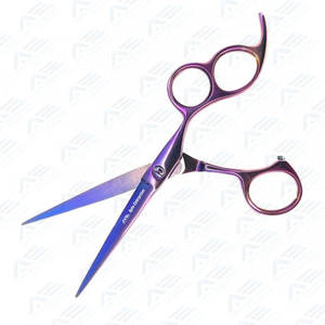 Ciseaux de barbier en acier inoxydable de 6 pouces, outil professionnel de coiffure et d'éclaircissage pour le salon, le coiffage, le toilettage, les soins de beauté - Product Image 2