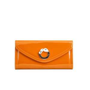 Elegante señoras café formal embrague de las mujeres accesorio - Product Image 3