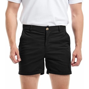 Shorts Oxford pour hommes, écologiques, à séchage rapide, respirants, imperméables et coupe-vent, en coton chino, pour la pêche en plein air, le golf - Product Image 1