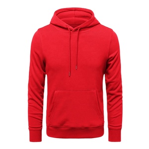 เสื้อฮู้ดดี้ผู้ชายสั่งทำขายส่ง ผ้าฝ้าย 100% แบบเรียบ สำหรับพิมพ์ลายโลโก้ สวมใส่ได้ทั้งชายและหญิง ทรงโอเวอร์ไซส์ ปักลายเสื้อฮู้ดดี้ผู้ชาย - Product Image 1