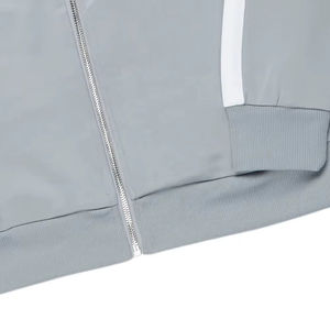 Conjunto Deportivo de 2 Piezas para Hombre, con Logotipo, de Forro Polar, 100% Algodón Ecológico, Transpirable, Pantalones Acampanados y Sudadera con Capucha - Product Image 6