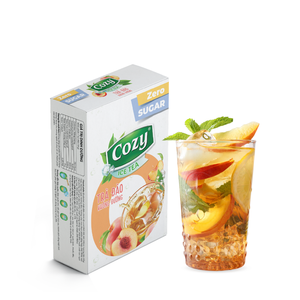 Té de Durazno en Polvo Más Vendido, Bebida Instantánea con Sabores Tropicales, Sachet de Jugo de Durazno en Polvo, Té Helado de Durazno en Polvo Instantáneo - Product Image 1