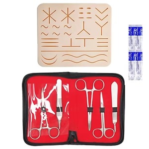 New Surgical <b>Suture</b> Pad Practice <b>Kit</b> Skin <b>Suture</b> Pad Practice Module <b>Suture</b> <b>Kit</b> for Medical Vet Students Training Skin Pad - Product Image 1