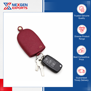 Global Distributor Selling Premium Quality Custom Size Design PU Leather Fashion Car <b>Key</b> <b>Holder</b> Durable Soft Discounted Market - Product Image 2