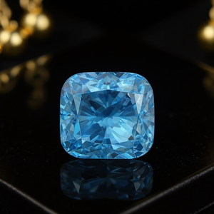 Diamant solitaire cultivé en laboratoire, certifié IGI, 7,04 carats, taille coussin, SI1 - Product Image 3