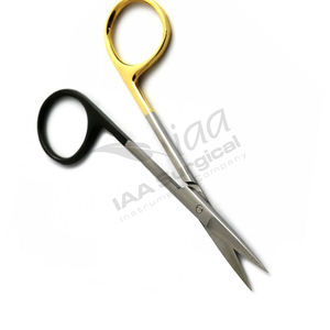 Tijeras Quirúrgicas de Acero Inoxidable para Iris / Tijeras de Punta Recta Reutilizables para Cirugía, Instrumentos Médicos - Product Image 3