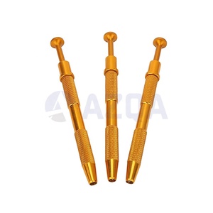 Premium Gold Plated Stainless Steel Piercing Ball <b>Grabber</b> Bead Pick <b>Tool</b> Durable Jewelry Holder for Body Piercing - Product Image 2