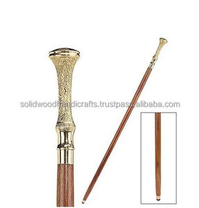 <b>Antique</b> Designer Personalized Wooden Folding <b>Walking</b> <b>Stick</b> Cane Handmade Decorative Brass Handle Nautical <b>Walking</b> <b>Stick</b> - Product Image 4