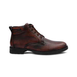 Botas de Cuero de Lujo para Hombre, Zapatos de Vestir de Cuero de Caña Alta, Botas Cortas Puntiagudas para Hombre - Product Image 6