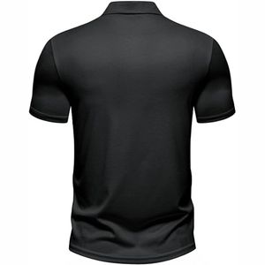 Camisetas Deportivas de Nailon para Hombre, Tallas M-5XL, de Secado Rápido, Manga Corta, Transpirables, para Gimnasio y Fitness, con Bolsillo Bordado - Product Image 3