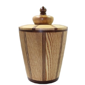 Wooden Use as Urn Jars Urn Cremation for Your Loving One Pet, Human,Family Ashes keepsake Wooden Urn Jars Storage Jar - Product Image 3
