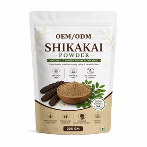 Poudre de Shikakai Premium 100% Pure, Poudre d'Acacia Concinna pour Lavage Capillaire, Alternative au Shampoing Herbal et Nettoyage du Cuir Chevelu - Product Image 1