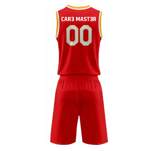 Uniformes de Baloncesto de Alta Calidad, Cómodos, Transpirables, de Secado Rápido, Antibacterianos, con Logotipo Personalizado, Nombre del Equipo, 100% Poliéster - Product Image 3