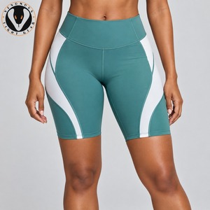 Shorts de compression pour femmes, matériau extensible durable, coupe confortable, design respirant pour l'entraînement, la course et les sports actifs - Product Image 4