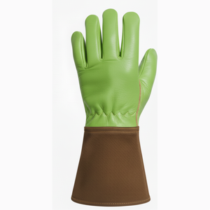 Gants de soudage longs et résistants en cuir de vachette pour hommes – Protection des mains au travail - Product Image 2