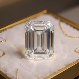 Diamants en émeraude cultivés en laboratoire certifiés IGI, 10,09 carats, VS1, qualité supérieure - Product Image 3