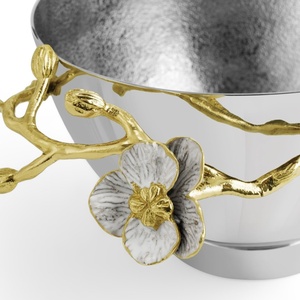 Bol à fruits en aluminium, centre de table moderne, luxe décoratif, or, écologique, durable, 2026 Saleem International - Product Image 5