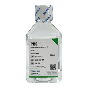 สารละลายฟอสเฟตบัฟเฟอร์ PBS ชนิดปลอดเชื้อสำหรับการเพาะเลี้ยงเซลล์และการล้างตัวอย่าง - Product Image 2