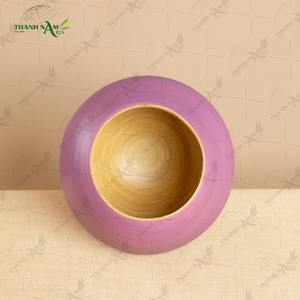 Abat-jour en bambou tressé, abat-jour en bambou fait main, abat-jour suspendu en bambou naturel pour hôtel et intérieur de maison - Product Image 6