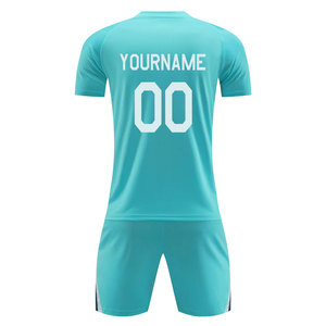Custom High Quality Lightweight Four-Way Stretch Eco-Friendly Anti-Bacterial <b>Soccer</b> Jersey Short Sleeve Quick Dry Breathable - Product Image 4