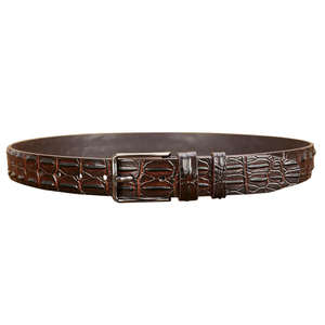 เข็มขัดหนังแท้เกรดพรีเมียมสำหรับผู้ชาย  รับทำโลโก้ตามสั่ง ผลิตโดยผู้ผลิตเข็มขัดแฟชั่นในปากีสถาน - Product Image 2