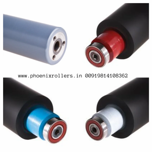 Rodillos de Neopreno NBR para Imprenta Offset Roland 200 300 Manroland, 25 Shore, 1 Año de Garantía de Reemplazo, 5 Años de Vida Útil - Product Image 1