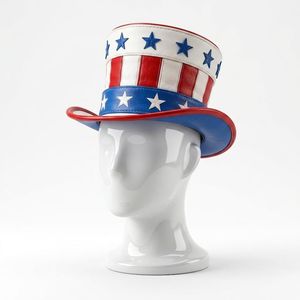 Wholesales hot selling Premium quality custom Handmade custom colour Leather <b>Top</b> Hat with blue Lining Steampunk Gothic Cosplay - Product Image 5