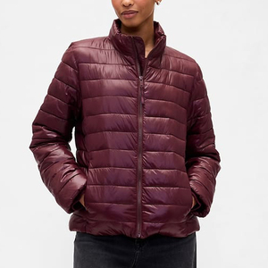Chaqueta Acolchada de Invierno Personalizada para Mujer, Chaqueta Ligera de Nailon con Logotipo Personalizado - Product Image 4