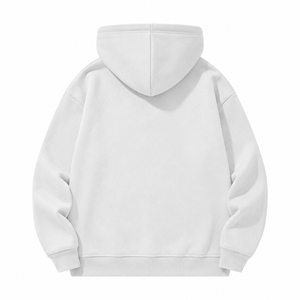 Sudadera con Cierre de Cremallera OEM ODM, Sudaderas Personalizadas de Mezcla de Algodón, Fabricante de Prendas de Marca Privada, Proveedor Mayorista de Ropa - Product Image 2