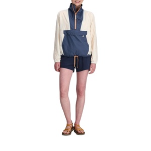 Unisex Polyester/Nylon Hooded Casual Windbreaker Long Shorts <b>Set</b> Wholesale Plus Size Drawstring Elastic Waist <b>Waterproof</b> Autumn - Product Image 4