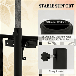 Supporto per Ombrellone da Giardino - Base Resistente ed Elegante per il Tuo Ombrellone da Esterno - Product Image 6