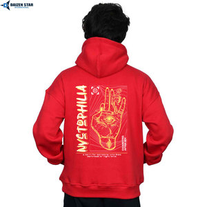 Sweat-shirt à capuche imprimé Mind Overload pour homme, coupe décontractée, design au dos, 100% coton French Terry 350g, impression sérigraphique - Product Image 1