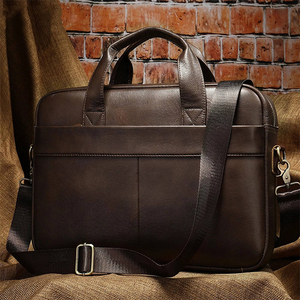 Proveedor al por Mayor de Bolsos para Portátil de Cuero PU Hechos a Mano, de Diseño Moderno y Excelente Calidad, con Cierre, para Hombre, a Precio de Mercado - Product Image 1