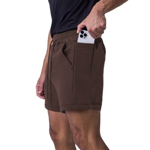 Pantalons de sport neufs en spandex/polyester avec poche latérale, couleur unie, pour le basketball, la salle de sport, la course à pied, pour hommes, automne - Product Image 2