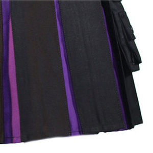 Kilt de Hombre para Desfile Highland, Acrílico, Tela Premium Sólida, Ocho Pliegues, Ropa Europea - Product Image 5