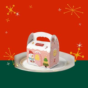 Customizable Festive <b>Sock</b> Gift <b>Box</b> OEM Printed Folding Paper Gable Packaging With Handle Factory Direct Vietnam Manufacturer Sel - Product Image 3