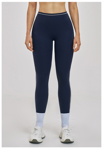 Ensemble de sport 2 pièces pour femmes, coupe ajustée, très professionnel, comprenant un legging taille haute et un soutien-gorge, grandes tailles, texturé - Product Image 4