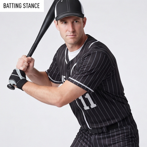 Custom Baseball Uniform Set Striped Jersey <b>Pants</b> High Qaultiy Button <b>Down</b> Softball Jersey <b>Pants</b> Sports Training Baseball Uniform - Product Image 6