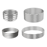 Potager surélevé rond durable en métal galvanisé, grand bac à plantes pour légumes, herbes et fleurs, produit ODM à bas prix