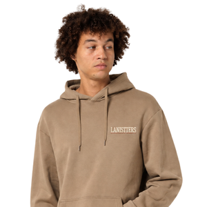 Sweat à capuche personnalisé pour homme, coupe classique, avec cordon de serrage, poche kangourou, imprimé lettres sur le devant, en molleton 100% coton - Product Image 3