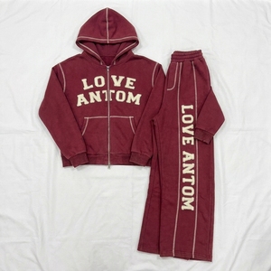 Conjunto deportivo personalizado para hombre, chándal ajustado con capucha y cremallera, pantalones jogger, ropa deportiva para gimnasio, sudadera, trajes para correr, ropa atlética. - Product Image 6