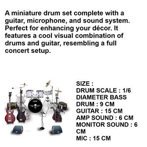 มินิเอเจอร์มิวสิค วันเซ็ต รุ่น A7x ของตกแต่ง - Product Image 6