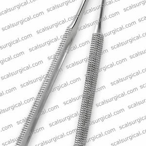 Juego de microcirugía Castroviejo de 3 piezas: Portaagujas recto, pinzas y tijeras para oftalmología y cirugía plástica - Product Image 6