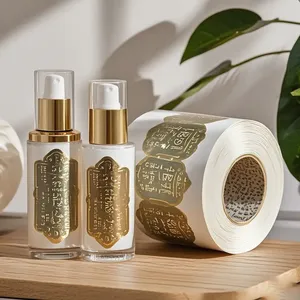 Etiquetas Cosméticas Personalizadas, Resistentes al Agua y al Aceite, Brillantes y Escribibles, para Botellas de Productos de Belleza y Cuidado de la Piel - Product Image 2