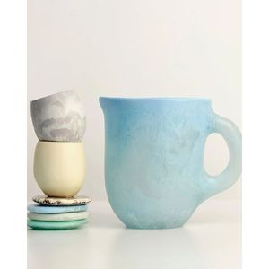 Solid Wood Resin Jug-Rustic Style <b>Tea</b> & Fruit <b>Infusion</b> Pitcher Long Lasting Durability - Product Image 4